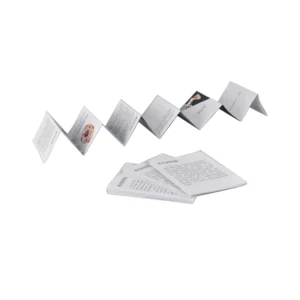 Customers Sticker Business Brochure Leaflets Flyer Printers Custom Peel Off Leaflet Printing A5 Double Sided Manual Instruction