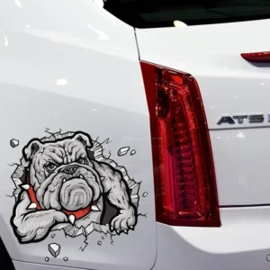 Customised Logo Print Waterproof Removable Adhesive Vinyl Vehicle Car Stickers