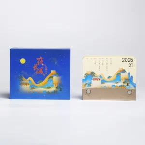Customizable 3D Memo Pad Paper Calendar Office Desk Decoration Gift Set Premium Souvenir Sticker for Office Home