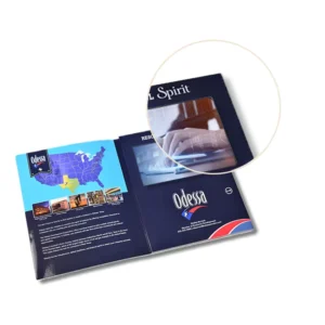 Customizable 4.3/7/10-Inch Electronic Photo Album, Video Greeting Card, Business Card, or Brochure with Video Playback