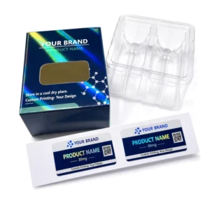 Customizable Bottle Paper Packaging Box With Insert Plastic Tray 3ml 5ml 10ml ODM OEM