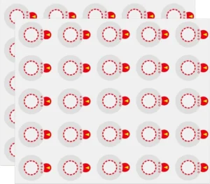 Customizable Eco-Friendly UV Resistant Anti-Friction Medical Labels Transparent Labels