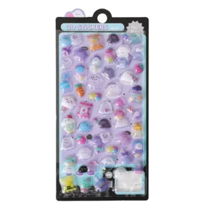 Customizable Eco-Friendly Waterproof 3D Relief Stickers Handmade DIY Style for Mobile Phone Shell & Home Decoration