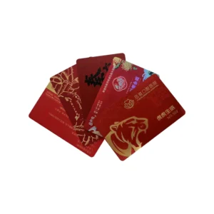 Customizable PVC Frosted High-grade Membership Thank-you Plastic Card Embossing Letterpress Gold Printing Business Card