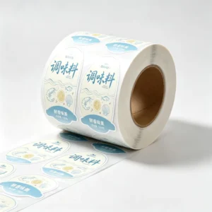 Customizable Self-Adhesive Label Paper with Strong Adhesion, Flexographic Printing, BX-135