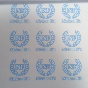 Customizable Transferable Printed Silicone 3D Letter Sign
