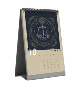 Customizable Wall and Desk 3D Paper Calendar