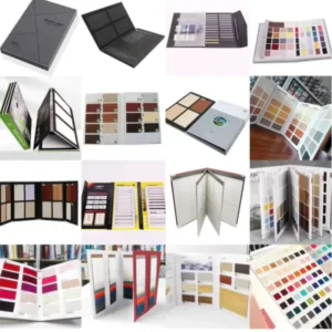 Customize Box Modern Packing Stone Granite Marble Sample Catalogue Quartz Ceramic Tile Catalog Sample Book