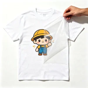 Customize High Quality Flat Clothing Heat Transfer Labels with Cartoon Character Patterns Suitable for T Shirts
