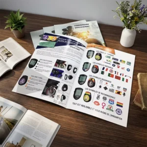 Customize Photography Book Printing Softcover Saddle Stitching Custom Brochure Booklet Flyer Printing Service