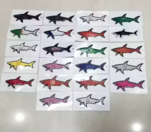 Customized 3D Waterproof Cartoon Logo Stickers