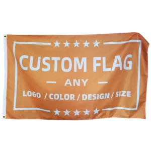 Customized 3x5FT Polyester Outdoor Hanging Flag Banner