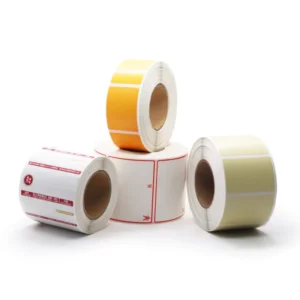 Customized Adhesive Direct Thermal Beverage Labels for Wine Beer Coffee and Energy Drinks ISO9001 Certified 1000 PCS/Roll