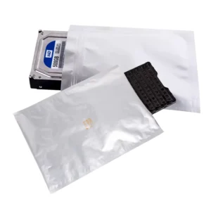 Customized Aluminum Film ESD Anti-Static Moisture-Proof Vacuum Bag with Hot Stamping for Electronics Packaging