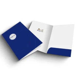 Customized Art Coated Paper Cardboard Embossed UV Digital Printed Logo A4 Brochures for Business Office