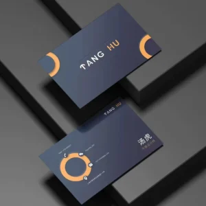 Customized Brand Logo Business Cards Free Design Matt Finish Full Color Printing Art Paper Name Card
