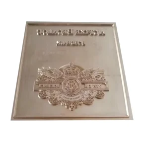 Customized Brass Plate with Pattern Engraving for Printing