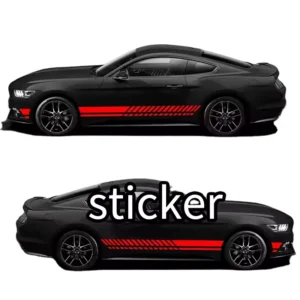 Customized Car Advertising Text Logo Print Decal