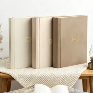 Customized Cardboard Cover Photo Album Holds 500 Photos Scrapbook