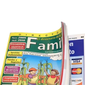 Customized Catalogue Printing Soft Cover Perfect Binding Thick Paper Film Lamination Offset Printing