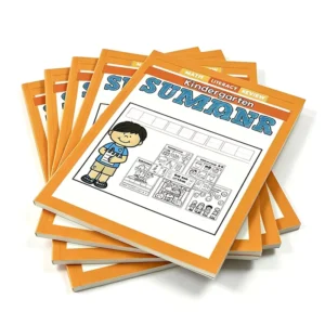 Customized Children’s School Book, Softcover Kindergarten Activity Book, Factory Direct