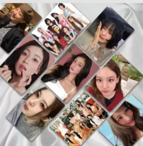 Customized Coated Paper LOMO Greeting Card with UV Printing High Quality Twice Combination Design for Photos & Star Albums