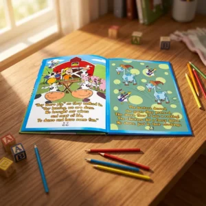 Customized Coloring Children’s Art and Design English Hardcover Picture Book