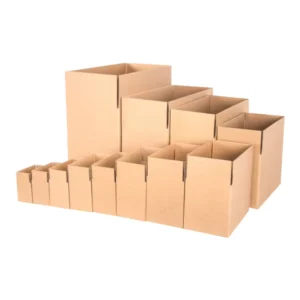 Customized Corrugated Cardboard Hard Kraft Paperboard for Heavy-Duty Packaging and Carton Manufacturing