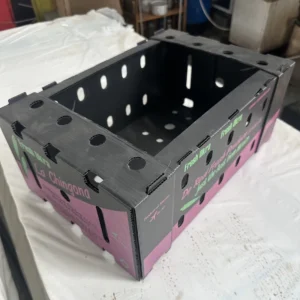Customized Corrugated Plastic Polypropylene Box and Container for Food and Vegetable Packaging