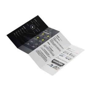 Customized Design Paper Paperboard A4 Cmyk Offset Printed Hot Stamped Luxury Graduation Business Medical Flyers Catalogue