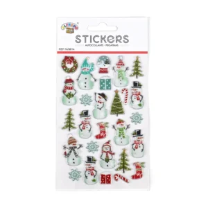 Customized Die-Cut Transparent Waterproof 3D Epoxy Resin Sticker Sheets