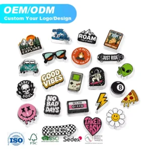 Customized Eco-Friendly Biodegradable Decorative Stickers for Laptop Decoration