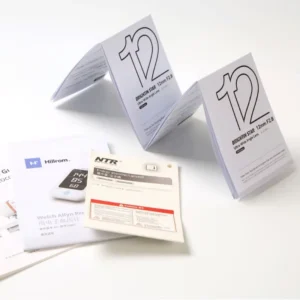 Customized Eco-Friendly Digital Printing Catalogue Advertising Brochure Flyer Leaflet Booklet with Art Paper