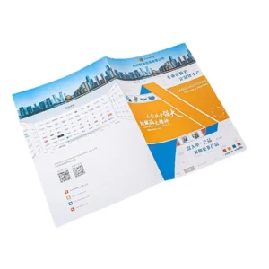 Customized Eco friendly Digital Printing Newsprint Paper Book Printing Catalogues Album Brochures with Saddle Stitching