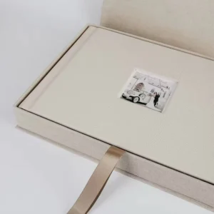 Customized Fabric Wedding Photo Album Commemorative Personal Portrait Album