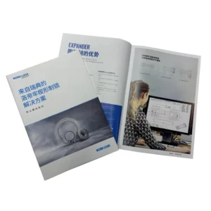 Customized Factory Paperback Art Paper Magazines, Books, Catalogs, and Printed Booklets with Perfect Binding