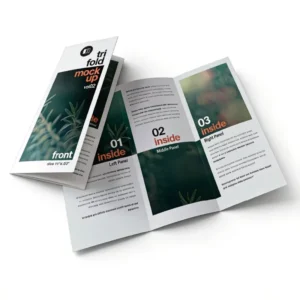 Customized Four-Color Digital Printing Security Photo Paper Film-Laminated Magazine Booklets, Foldouts and Corporate Brochures