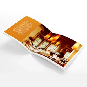 Customized Full Colour Printing Advertising Fashionable Catalog Magazine Brochure Mini Booklet Paper Board Printing