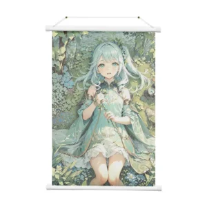 Customized High Quality Anime Art Design Poster Custom Waterproof Wall Scroll Hanging Poster for Events and Activities