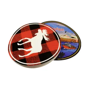 Customized Hologram Eco-Friendly Durable Waterproof Adhesive Paper Stickers with Gloss Varnishing