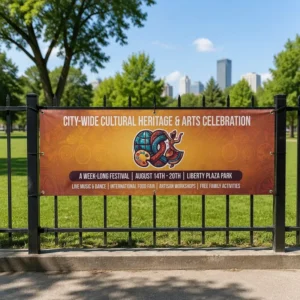 Customized Indoor/Outdoor Exhibition UV-Printed PVC Banner