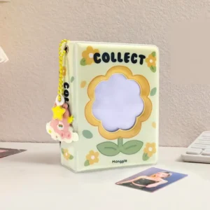 Customized K-Pop Collect Book and Photocard Holder with Button Closure
