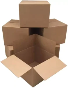 Customized Large Double-Layer Corrugated Paper Shipping Boxes for Wallpaper Board