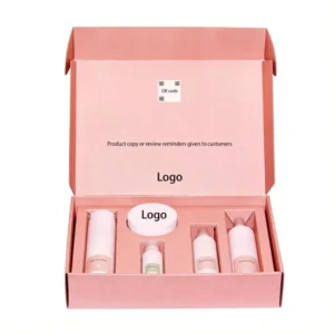 Customized Lined Corrugated Paper Mailer Boxes with Printed Designs for Online Stores