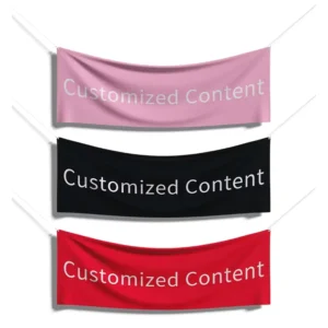 Customized Logo Banners for Graduation, Christmas, Halloween, Indoor/Outdoor Use, Polyester