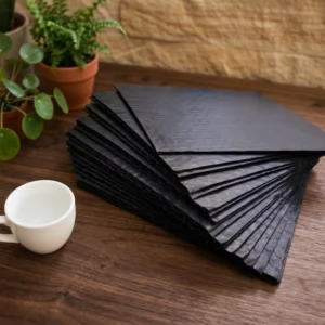 Customized Logo Biodegradable Eco-Friendly Greaseproof Food-Grade Shock-Absorbing Transparent Packaging Paper for Chocolate Boxes