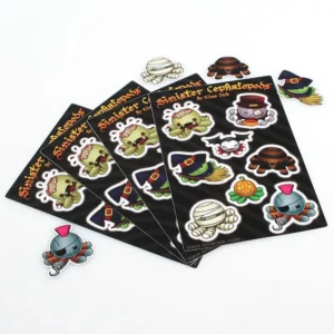 Customized Logo Mixed Style Waterproof Vinyl Sticker Sheets