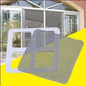 Customized Logo Packaging Window Mesh Tape for Ripped Window and Door Insect Mesh Filter Foreign Objects at the Drainage Inlet