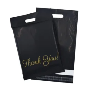 Customized Logo Poly Mailer Shipping Bag with Handle