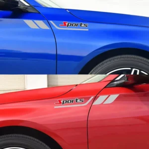 Customized Logo Universal Vinyl Car Body Side Stripes Reflective Stickers with Protection and Outdoor Durability